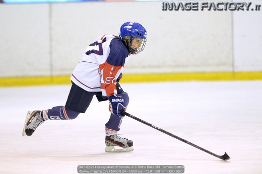 2015-02-22 Hockey Milano Rossoblu U12-Torino Bulls 0791 Simone Battelli